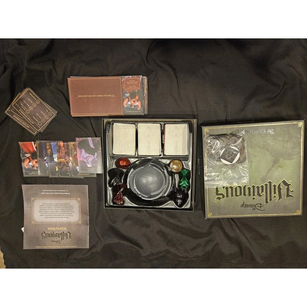 Disney Villainous Game The Worst Takes It All Board Game Complete